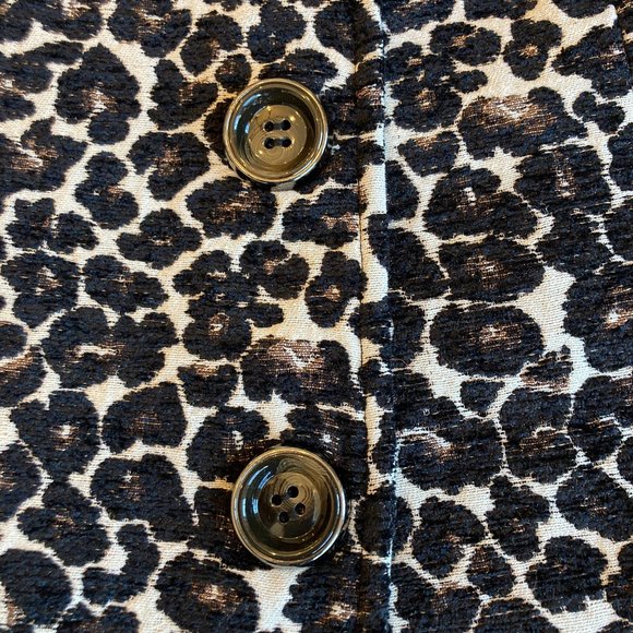 Tov Holy G Leapord Print Coat Size 4 - Picture 12 of 16